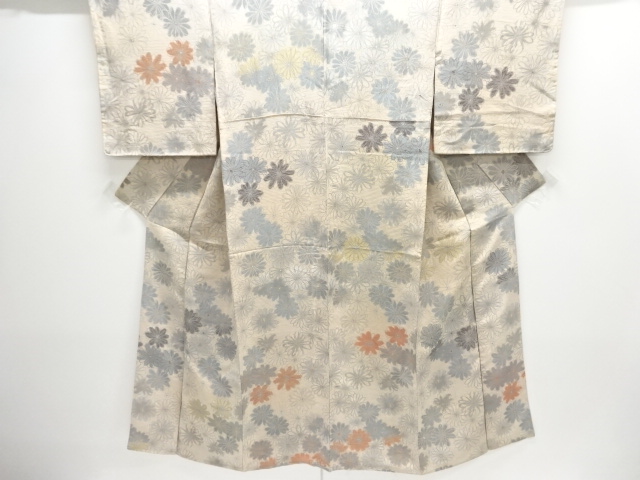Japanese Kimono / Chirimen Kinsha Silk